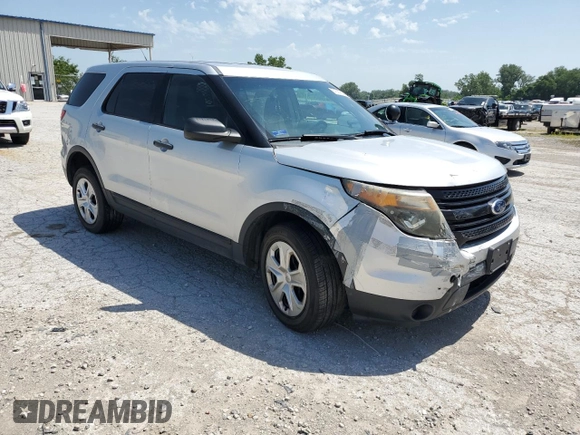 2013 Ford Utility Police Interceptor with VIN 1FM5K8AR0DGA99780, listed as a Copart auction lot 61660824 with 161,718 mi miles and Salvage Title. Bid and sale history available at carsss.com. Image 4.