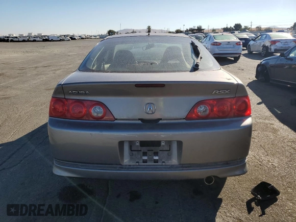 2005 Acura RSX with VIN JH4DC54895S009070, listed as a Copart auction lot 75893064 with 138,978 mi miles and Clean Title. Bid and sale history available at carsss.com. Image 6.