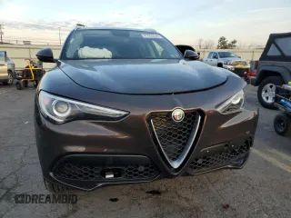2019 Alfa Romeo Stelvio Ti with VIN ZASPAKBN8K7C45713, listed as a Copart auction lot 81956594 with Not provided miles and Salvage title. Bid and sale history available at DreamBid. Image 5.