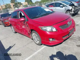 2009 Toyota Corolla with VIN 1NXBU40E59Z081868, listed as a IAAI auction lot 41763869 with 156,729 mi miles. Bid and sale history available at carsss.com. Image 1.