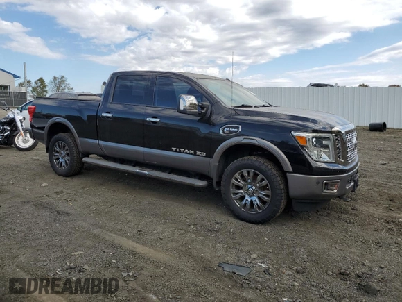 2017 Nissan Titan XD SV with VIN 1N6BA1F4XHN518005, listed as a Copart auction lot 75905924 with 51,938 mi miles and Clean Title. Bid and sale history available at carsss.com. Image 4.