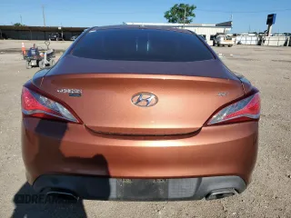2013 Hyundai Genesis Coupe 2.0T with VIN KMHHT6KD6DU091878, listed as a Copart auction lot 53606815 with 142,441 mi miles and Salvage title. Bid and sale history available at DreamBid. Image 6.