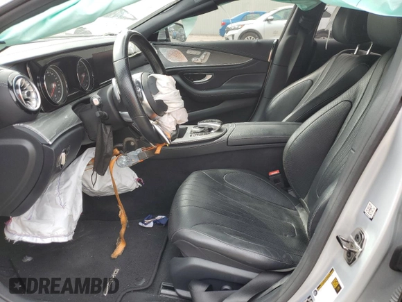 2019 Mercedes-Benz CLS 450 with VIN WDD2J5JB7KA028318, listed as a Copart auction lot 50853025 with 79,964 mi miles and Salvage title. Bid and sale history available at DreamBid. Image 7.