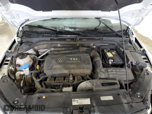 2017 Volkswagen Jetta SEL with VIN 3VWL17AJ3HM410145, listed as a Copart auction lot 58792565 with 186,732 mi miles and Salvage title. Bid and sale history available at DreamBid. Image 11.