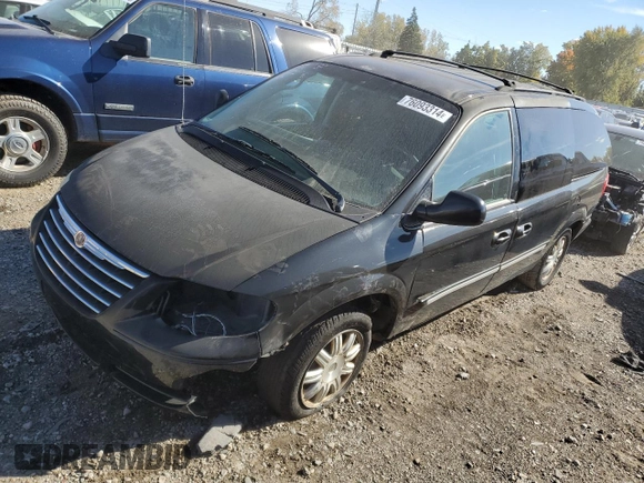 2006 Chrysler Town & Country LWB Touring with VIN 2A4GP54L96R921556, listed as a Copart auction lot 76093314 with 0 mi miles and Clean Title. Bid and sale history available at carsss.com. Image 1.