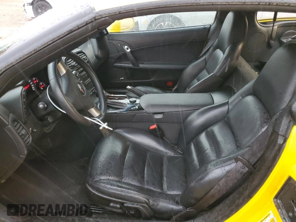 2008 Chevrolet Corvette with VIN 1G1YY26W485111564, listed as a Copart auction lot 44842025 with 58,354 mi miles and Salvage Title. Bid and sale history available at carsss.com. Image 7.