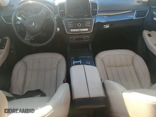 2018 Mercedes-Benz GLS with VIN 4JGDF6EE8JB093942, listed as a Copart auction lot 81833114 with 0 mi miles and Salvage Title. Bid and sale history available at carsss.com. Image 8.
