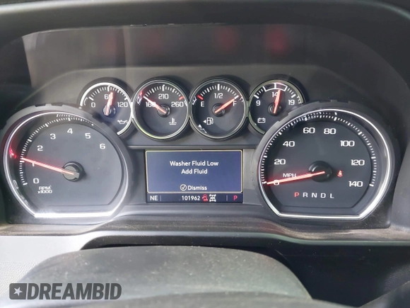 2021 Chevrolet Silverado 1500 Custom Trail Boss with VIN 3GCPYCEF5MG400692, listed as a IAAI auction lot 41560619 with 101,962 mi miles and . Bid and sale history available at DreamBid. Image 7.