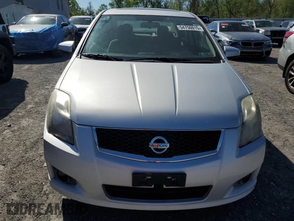 2012 Nissan Sentra S with VIN 3N1AB6AP7CL773829, listed as a Copart auction lot 54750015 with 155,539 mi miles and Clean Title. Bid and sale history available at DreamBid. Image 5.