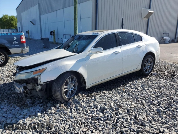 2009 Acura TL Tech with VIN 19UUA86559A020172, listed as a Copart auction lot 50034895 with 159,636 mi miles and Salvage Title. Bid and sale history available at carsss.com. Image 1.