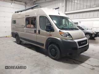 2022 Ram ProMaster Cargo with VIN 3C6MRVJG8NE117900, listed as a IAAI auction lot 42153349 with 48,347 mi miles and . Bid and sale history available at DreamBid. Image 1.