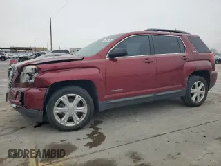 2017 GMC Terrain SLE with VIN 2GKFLNE3XH6184405, listed as a Copart auction lot 43604215 with 96,663 mi miles and Salvage Title. Bid and sale history available at carsss.com. Image 1.