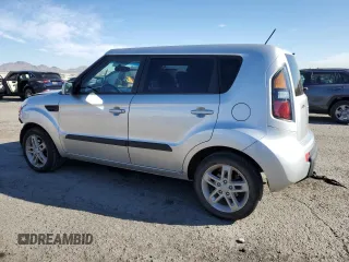 2011 Kia Soul + with VIN KNDJT2A22B7717775, listed as a Copart auction lot 81186954 with 154,095 mi miles and Salvage Title. Bid and sale history available at carsss.com. Image 2.