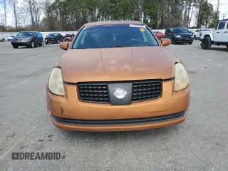 2004 Nissan Maxima SL with VIN 1N4BA41E34C838685, listed as a Copart auction lot 47985765 with 224,081 mi miles and Salvage Title. Bid and sale history available at DreamBid. Image 5.