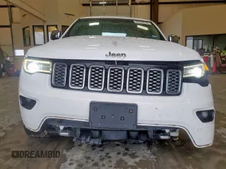 2017 Jeep Grand Cherokee Overland with VIN 1C4RJECG9HC916342, listed as a Copart auction lot 60658285 with 59,470 mi miles and Salvage title. Bid and sale history available at DreamBid. Image 5.