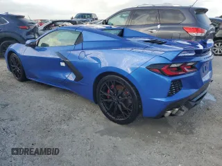 2023 Chevrolet Corvette 2LT with VIN 1G1YB3D46P5107345, listed as a Copart auction lot 76405614 with 0 mi miles and Non Repairable. Bid and sale history available at carsss.com. Image 2.