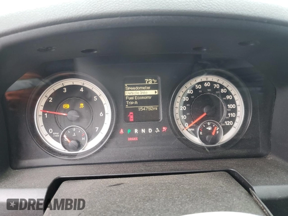 2014 Ram 1500 Tradesman with VIN 1C6RR6FT5ES113155, listed as a Copart auction lot 56291695 with 154,792 mi miles and Salvage title. Bid and sale history available at DreamBid. Image 9.