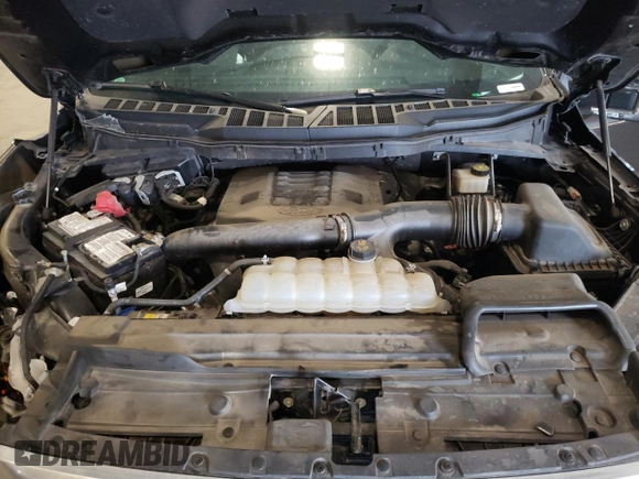 2021 Ford F-150 XL with VIN 1FTFW1E8XMFA60626, listed as a Copart auction lot 59410735 with 95,684 mi miles and Salvage title. Bid and sale history available at DreamBid. Image 11.