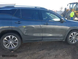 2018 GMC Terrain SLT with VIN 3GKALPEX7JL277859, listed as a IAAI auction lot 41312841 with 105,907 mi miles. Bid and sale history available at carsss.com. Image 13.