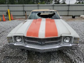 1971 Chevrolet El Camino z VIN 136801L126108, wystawiony jako Copart lot #52032275 z przebiegiem Nie podano mil oraz Nie do naprawy. Historia ofert i sprzedaży dostępna na DreamBid. Obrazek 5.