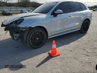 2013 Porsche Cayenne GTS with VIN WP1AD2A29DLA71477, listed as a Copart auction lot 41769945 with 80,540 mi miles and Salvage Title. Bid and sale history available at DreamBid. Image 1.