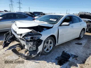 2024 Chevrolet Malibu LS with VIN 1G1ZB5ST2RF249604, listed as a Copart auction lot 46076665 with 454 mi miles and Salvage Title. Bid and sale history available at DreamBid. Image 1.