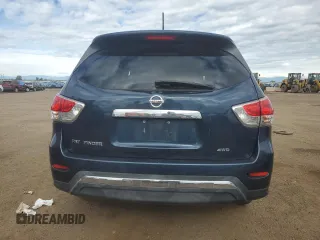 2014 Nissan Pathfinder S z VIN 5N1AR2MM1EC735798, wystawiony jako Copart lot #57267215 z przebiegiem 124 115 mil mil oraz Szkoda całkowita • Salvage title. Historia ofert i sprzedaży dostępna na DreamBid. Obrazek 6.
