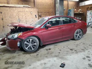 2015 Subaru Legacy Limited z VIN 4S3BNAJ60F3028939, wystawiony jako Copart lot #53377635 z przebiegiem 154 426 mil mil oraz Szkoda całkowita • Salvage title. Historia ofert i sprzedaży dostępna na DreamBid. Obrazek 1.