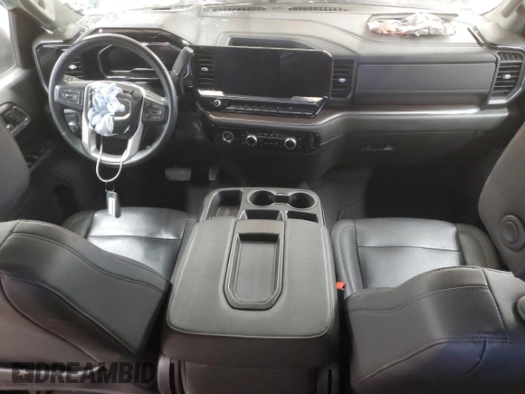 2024 GMC Sierra 1500 SLT with VIN 3GTPHDED3RG154561, listed as a Copart auction lot 63457385 with Not provided miles and Salvage title. Bid and sale history available at DreamBid. Image 8.