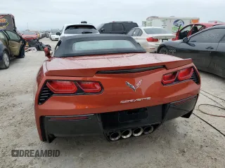 2015 Chevrolet Corvette Z51 2LT with VIN 1G1YK3D71F5111912, listed as a Copart auction lot 75064514 with 0 mi miles and Non Repairable. Bid and sale history available at carsss.com. Image 6.