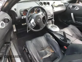 2006 Nissan 350Z Touring with VIN JN1AZ36A96M457034, listed as a Copart auction lot 53191625 with 134,572 mi miles and Salvage Title. Bid and sale history available at carsss.com. Image 8.