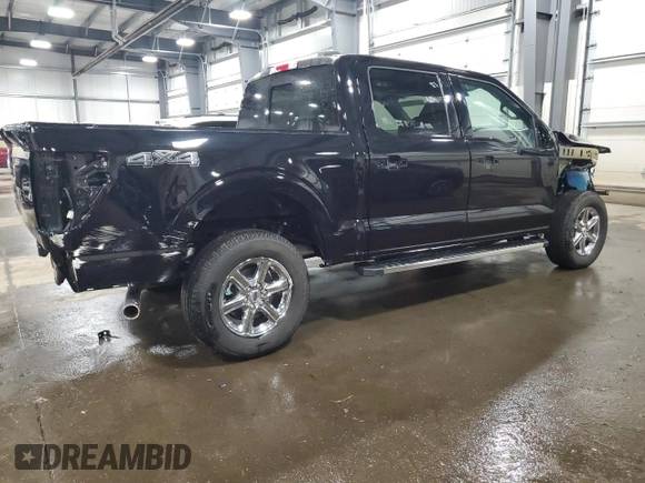 2024 Ford F-150 XLT with VIN 1FTFW3L52RKD62897, listed as a Copart auction lot 46466335 with 15,532 mi miles and Salvage Title. Bid and sale history available at carsss.com. Image 3.