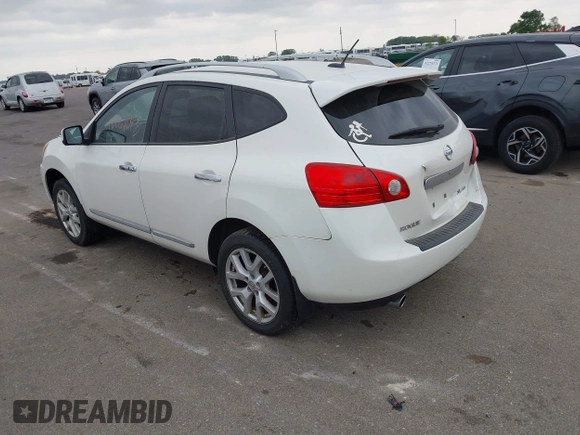 2012 Nissan Rogue S with VIN JN8AS5MV3CW418110, listed as a IAAI auction lot 42261043 with 171,514 mi miles and . Bid and sale history available at DreamBid. Image 3.