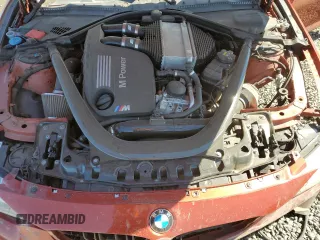 2017 BMW M4 with VIN WBS3R9C5XHK709123, listed as a Copart auction lot 61300524 with 78,129 mi miles and Salvage Title. Bid and sale history available at carsss.com. Image 11.