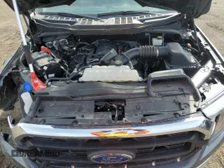 2023 Ford F-150 XL with VIN 1FTFW1E5XPKE35383, listed as a Copart auction lot 49625175 with 7,505 mi miles and Salvage Title. Bid and sale history available at carsss.com. Image 11.