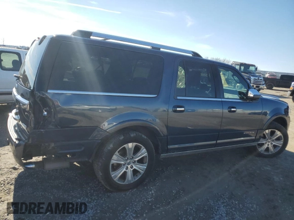 2016 Ford Expedition Max Platinum with VIN 1FMJK1MT4GEF07212, listed as a Copart auction lot 44068905 with 126,210 mi miles and Non repairable. Bid and sale history available at DreamBid. Image 3.