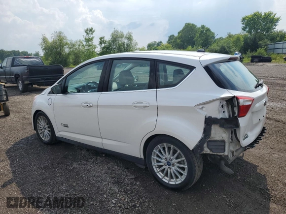 2016 Ford C-Max Energi SEL with VIN 1FADP5CU2GL119952, listed as a Copart auction lot 59575884 with 76,790 mi miles and Salvage Title. Bid and sale history available at carsss.com. Image 2.
