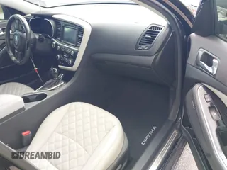 2014 Kia Optima SX Turbo with VIN 5XXGR4A69EG348934, listed as a IAAI auction lot 41792435 with 119,171 mi miles and . Bid and sale history available at DreamBid. Image 5.