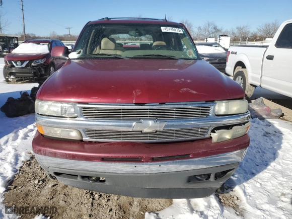 2004 Chevrolet Tahoe LT with VIN 1GNEK13Z34R242614, listed as a Copart auction lot 45145475 with 281,966 mi miles and Salvage Title. Bid and sale history available at carsss.com. Image 5.