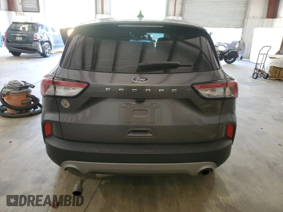 2022 Ford Escape S with VIN 1FMCU0F68NUB52603, listed as a Copart auction lot 53240815 with 24,365 mi miles and Salvage title. Bid and sale history available at DreamBid. Image 6.