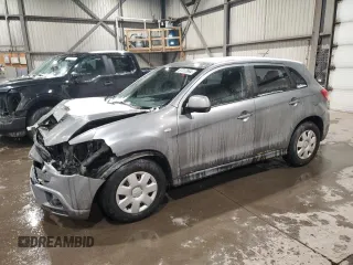 2011 Mitsubishi Outlander Sport ES with VIN JA4AH3AU2BZ607851, listed as a Copart auction lot 87372664 with 157,918 mi miles and Salvage title. Bid and sale history available at DreamBid. Image 1.