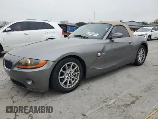2004 BMW Z4 2.5i with VIN 4USBT33564LS49507, listed as a Copart auction lot 51352365 with 207,078 mi miles and Clean Title. Bid and sale history available at carsss.com. Image 1.