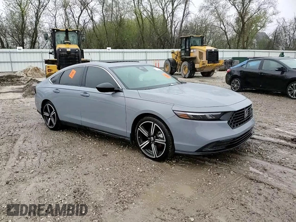 2023 Honda Accord Sport with VIN 1HGCY2F51PA006867, listed as a Copart auction lot 55299045 with 28,068 mi miles and Salvage title. Bid and sale history available at DreamBid. Image 13.