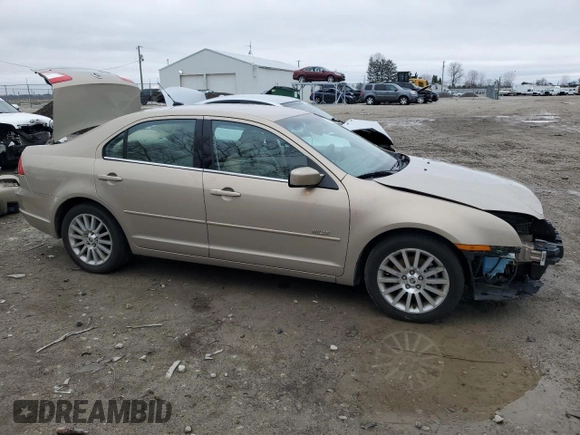 2008 Mercury Milan Premier with VIN 3MEHM08Z98R646125, listed as a Copart auction lot 51006265 with 171,399 mi miles and Salvage title. Bid and sale history available at DreamBid. Image 4.