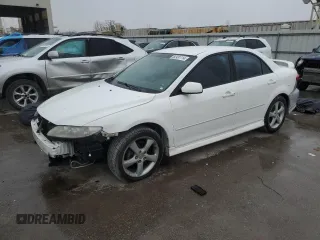 2005 Mazda 6 Sport with VIN 1YVHP80C955M03339, listed as a Copart auction lot 82431714 with 195,672 mi miles and Salvage Title. Bid and sale history available at DreamBid. Image 1.