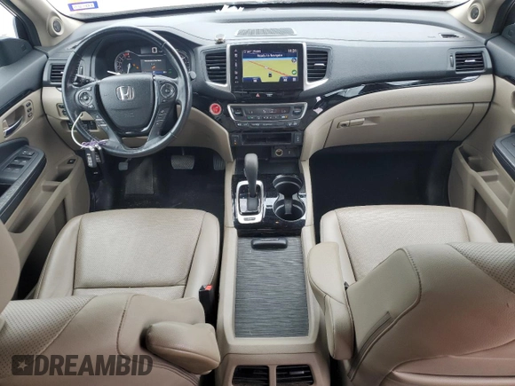 2019 Honda Ridgeline RTL-E with VIN 5FPYK3F70KB002068, listed as a Copart auction lot 54766055 with 109,131 mi miles and Clean title. Bid and sale history available at DreamBid. Image 8.