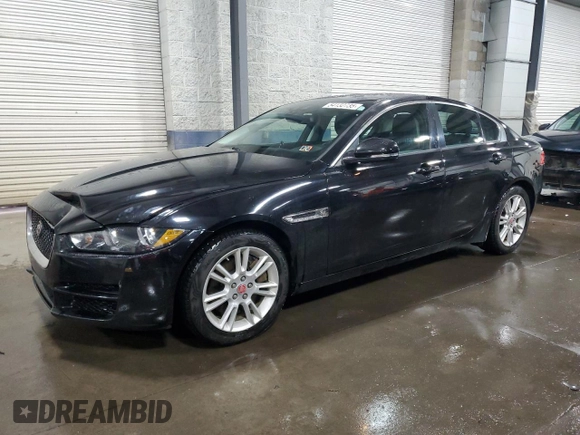 2017 Jaguar XE with VIN SAJAJ4BNXHA978403, listed as a Copart auction lot 54132735 with 117,616 mi miles and Salvage Title. Bid and sale history available at DreamBid. Image 1.