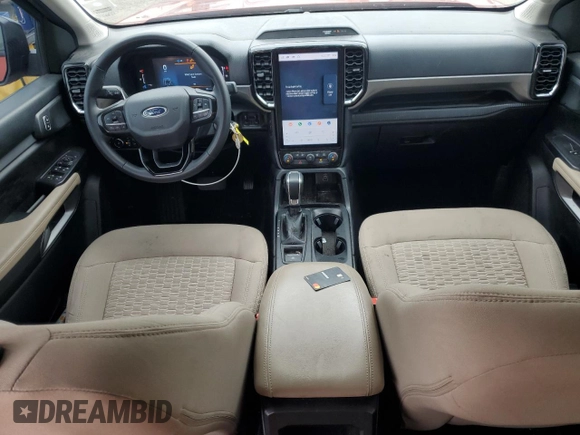 2024 Ford Ranger XLT with VIN 1FTER4HH5RLE09913, listed as a Copart auction lot 54896735 with 22,918 mi miles and Salvage title. Bid and sale history available at DreamBid. Image 8.