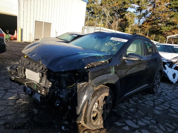 2022 Hyundai Kona Limited with VIN KM8K53A31NU926553, listed as a Copart auction lot 65083962 with 3,614 mi miles. Bid and sale history available at carsss.com. Image 2.