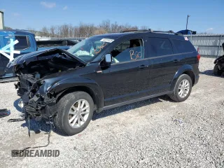 2017 Dodge Journey SXT z VIN 3C4PDCBGXHT510739, wystawiony jako Copart lot #48251025 z przebiegiem Nie podano mil oraz Szkoda całkowita • Salvage title. Historia ofert i sprzedaży dostępna na DreamBid. Obrazek 1.